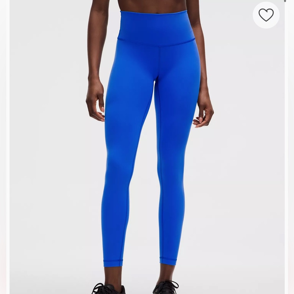 NWT LULULEMON Wunder Train HIGH-RISE PANT 28”~CERULEAN BLUE 6